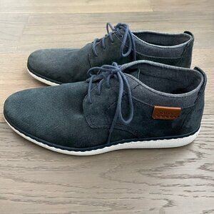 Rieker Antistress Lightweight Casual Leather Lace Up Boots Blue/Grey Sz 40 NWT